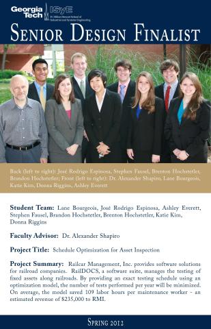 Railcar Management, Inc. Senior Design Team