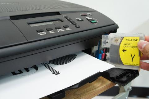 Printing with Silver Nanoparticle Ink