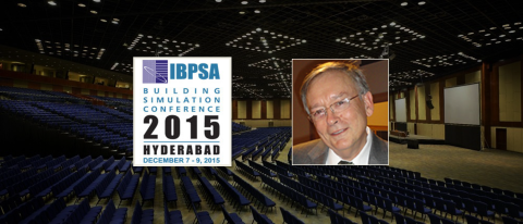 2015 Building Simulation Conference, Dr. Godfried Augenbroe, Keynote Speaker