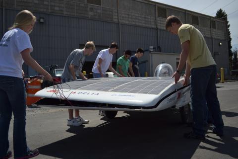 Solar Jackets Put the Top on the Endeavour