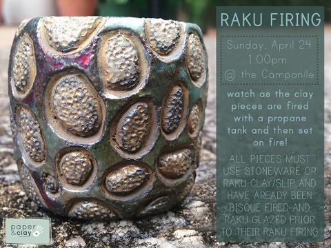 Paper & Clay presents: Raku Pottery!