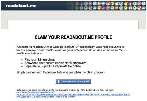 readabout.me Claim Profile