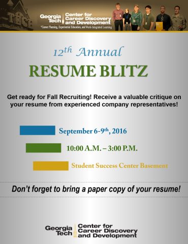 Resume Blitz