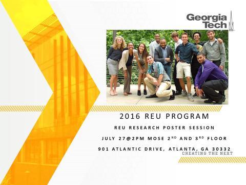 2016 REU Program
