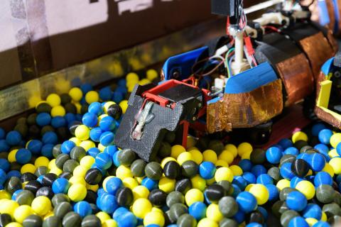 Autonomous robotic digger