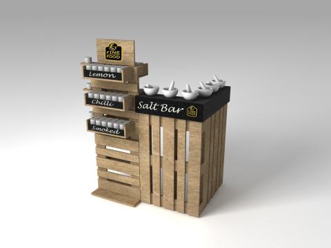 Retail display by Laura Salisbury and Stina van Hoof 2012