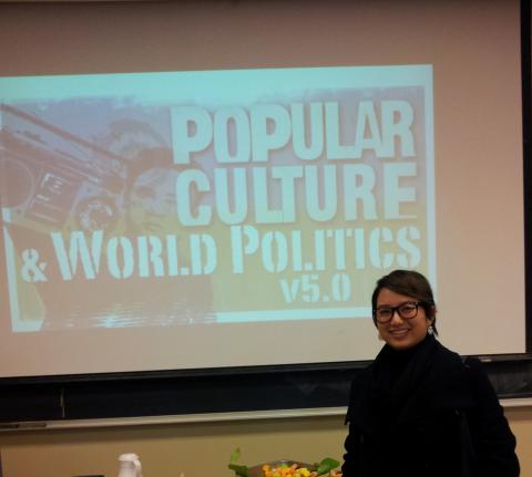 Sapphire Liu Pop Culture at World Politics v5.0 conference