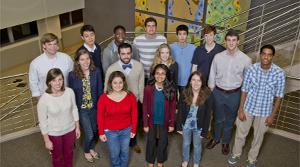 Petit Undergraduate Research Scholars Class of 2013
