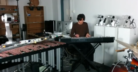 Music with robots