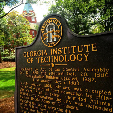 Georgia Tech Historical Marker