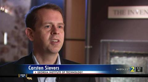 Carsten Sievers is an associate professor in the School of Chemical and Biomolecular Engineering at the Georgia Institute of Technology.