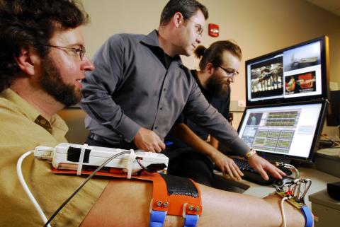 Research Horizons - Serious Gaming - measuring physical stresses