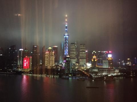 Shanghai at Night - China Development Trip 2015