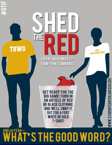 SHED the RED Flyer