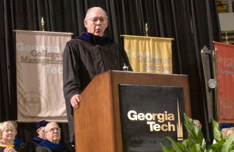 Pete Silas receiving honorary doctorate
