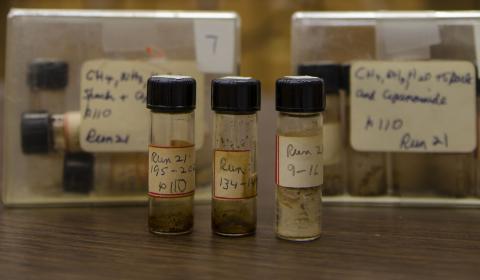 Stanley Miller's 1958 experimental samples