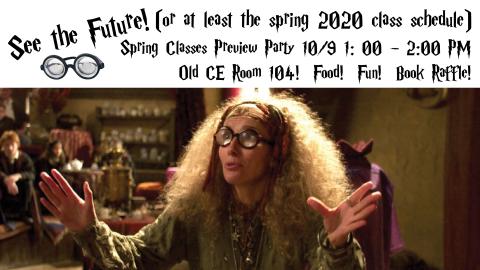 HSOC Spring Preview Party advertisement