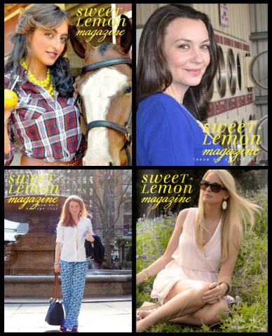 Sweet Lemon Magazine Covers