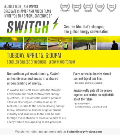 Switch screening flyer