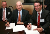 Signing of the agreement