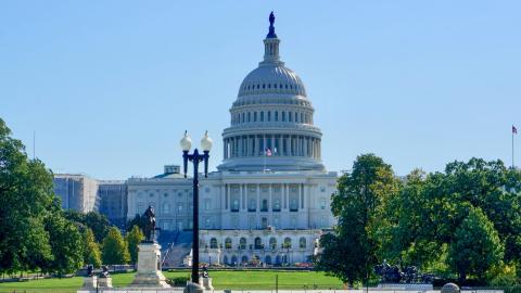 Photo of the U.S. Capitol Building.