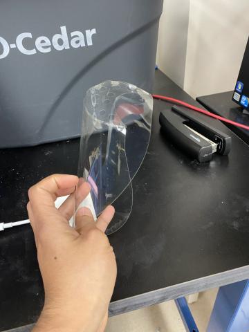 Georgia Tech Team Rapidly Prototypes Face Shield for Healthcare Workers