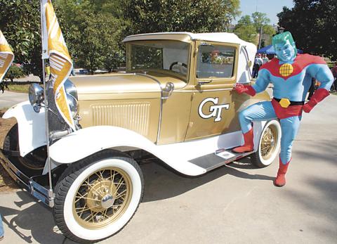 Captain Planet and the Ramblin\' Wreck.