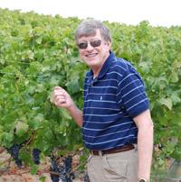 Don Ratliff inspects the harvest