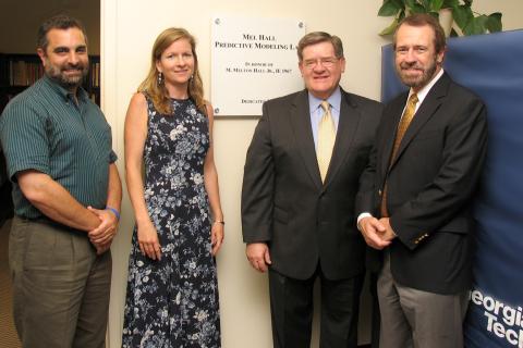 L to R: Gregory Abowd, Molly Croft, Mel Hall, Don