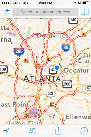 Atlanta Traffic Bad