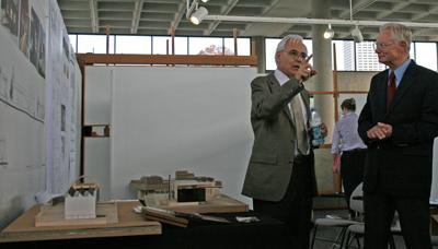 Georgia Tech instructor Lane Duncan and John Lie-N