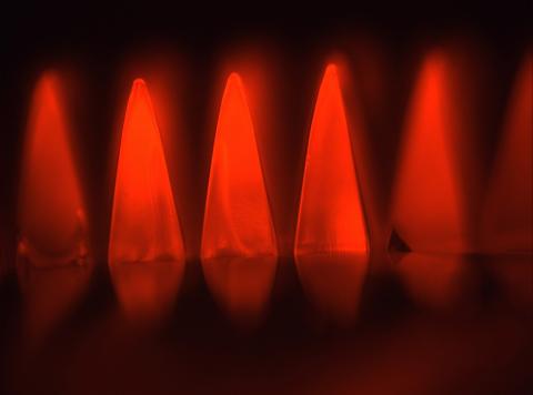 Dissolving microneedles on application.