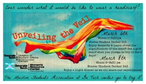 Unveiling the Veil 2013 - event flier