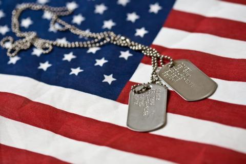 Military Flag Image