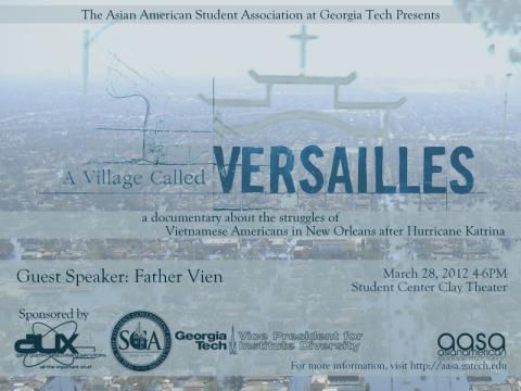 Village Called Versailles flier