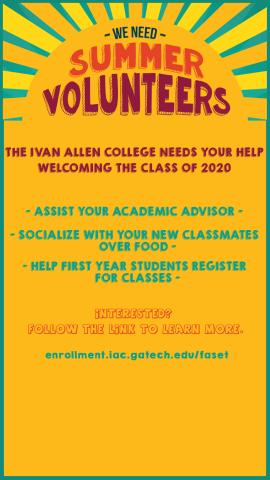 IAC FASET Volunteers