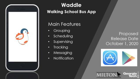 Waddle Walking School Bus App