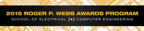 2015 Roger P. Webb Awards Program