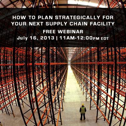 Free Webinar with Lee Hales: How to Plan Your Next Supply Chain Facility
