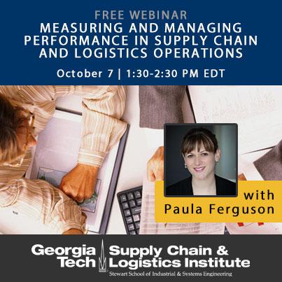 Measuring and Managing Performance in Supply Chain and Logistics Operations
