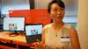 A photo of Georgia Tech School of Modern Languages Associate Professor of Chinese Language and Culture Jin Liu speaking about her project, Building a Digital Resource Center for the Cultural Study of Chinese Dialects, during the 2019 DILAC Dean's Showcase on Wednesday, April 24.