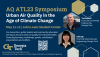 Event flyer showing the event title, date, time, and location along with a headshot of the speaker.