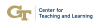 GT Center for Teaching and Learning logo in gold and navy