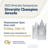 The deadline to submit nominations for the 2023 Diversity Champion Awards is Friday, July 14.