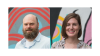 Headshots of Eric Kronberg and Elizabeth Ward Williams.