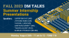 DM Talks Fall 2023 kickoff