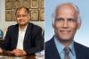 A graphic with side-by-side headshots of both Madhavan Swaminathan and Rao R. Tummala.