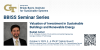 BBISS Speaker Series Banner for Baabak Ashuri with Event Information