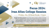 Event flyer featuring the event title, location, date, and time.