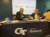 GT Research MOU signing with EVPR Chaouki Abdallah and LG Chem